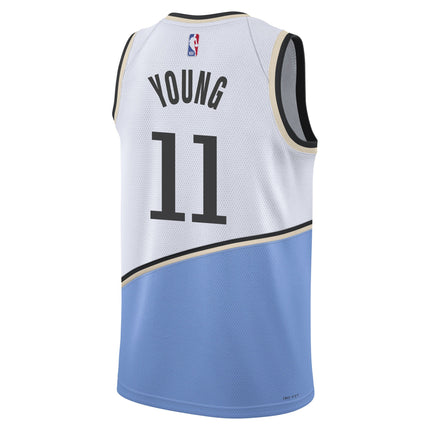 Trae Young Atlanta Hawks 2024-2025 City Jersey - White