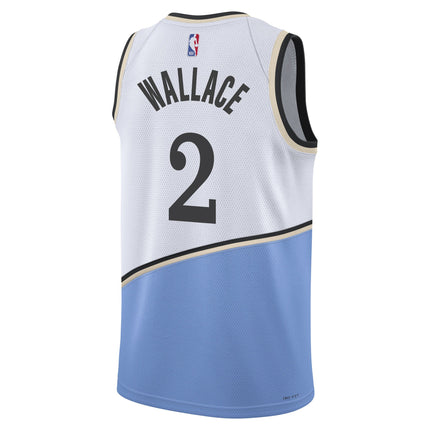 Keaton Wallace Atlanta Hawks 2024-2025 City Jersey - White