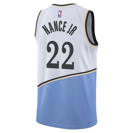 Larry Nance, Jr. Atlanta Hawks 2024-2025 City Jersey - White