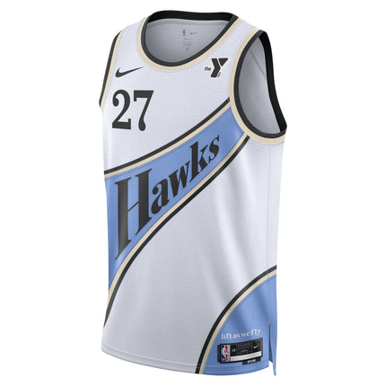 Vit Krejci Atlanta Hawks 2024-2025 City Jersey - White