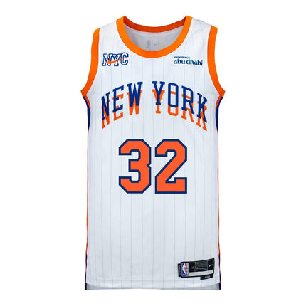 Karl-Anthony Towns New York Knicks 2025 City Edition Swingman Jersey - White