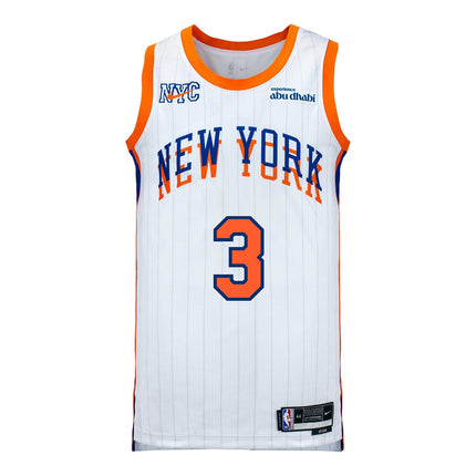 Josh Hart New York Knicks 2025 City Edition Swingman Jersey - White