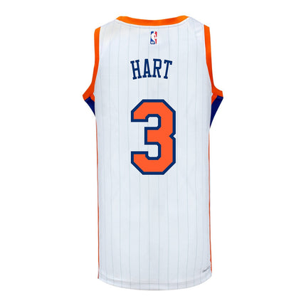 Josh Hart New York Knicks 2025 City Edition Swingman Jersey - White