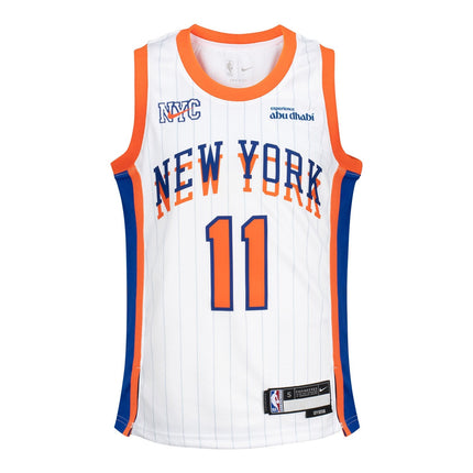 Jalen Brunson New York Knicks 2025 City Edition Swingman Jersey - White