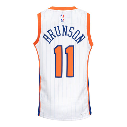 Jalen Brunson New York Knicks 2025 City Edition Swingman Jersey - White