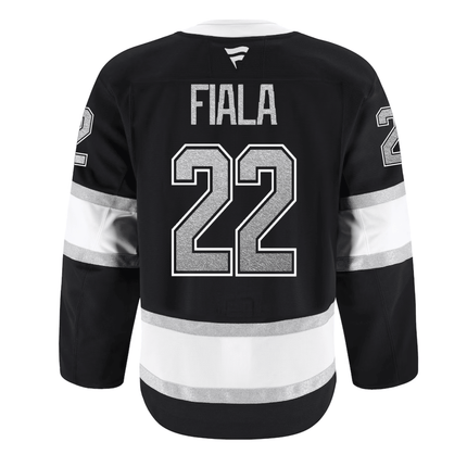 Kevin Fiala Los Angeles Kings 2025 Pro Home Jersey - Black