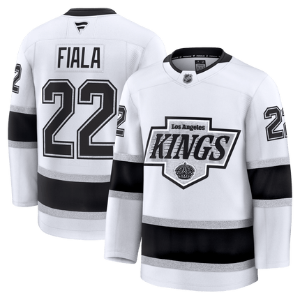 Kevin Fiala Los Angeles Kings 2025 Premium Away Jersey - White