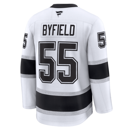 Quinton Byfield Los Angeles Kings 2025 Premium Away Jersey - White
