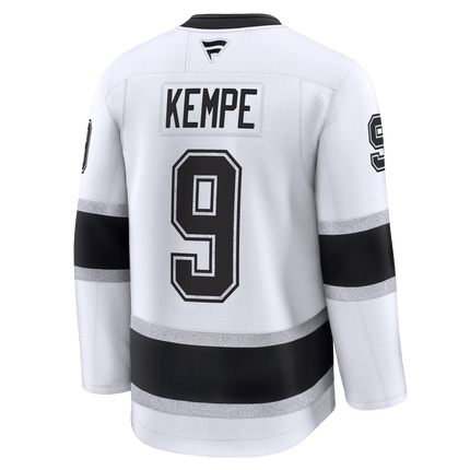 Adrian Kempe Los Angeles Kings 2025 Premium Away Jersey - White