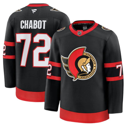 Chabot Ottawa Senators 2025 Premium Home Jersey - Black