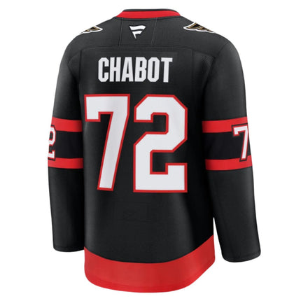 Chabot Ottawa Senators 2025 Premium Home Jersey - Black