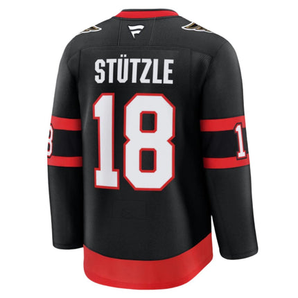 Stutzle Ottawa Senators 2025 Premium Home Jersey - Black