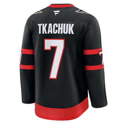 Tkachuk Ottawa Senators 2025 Premium Home Jersey - Black