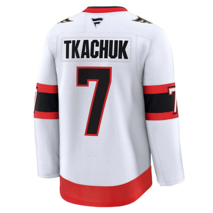 Tkachuk Ottawa Senators 2025 Premium Away Jersey - White