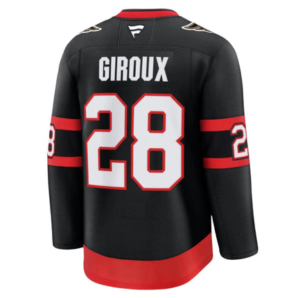 Giroux Ottawa Senators 2025 Premium Home Jersey - Black