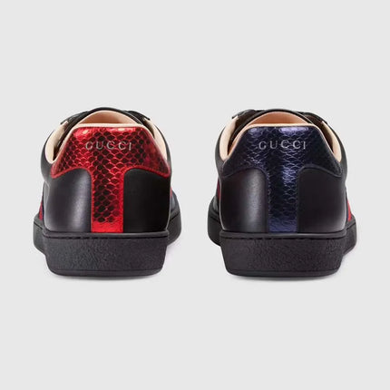 Men's Gucci Ace  Embroidered Black Bee Sneakers