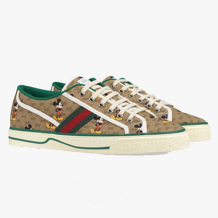 Men's Disney x Gucci Tennis 1977 Mickey Mouse Sneaker