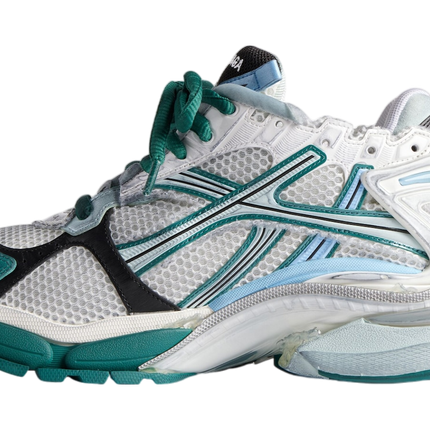 Men's Balenciaga Runner White Green Blue Shoes