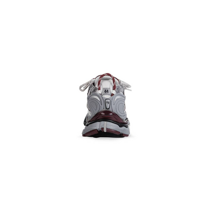 Men's Balenciaga Runner Trainers Sneaker In Dark Red Grey