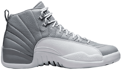 Men's Nike Air Jordan 12 Retro Grey Shoes
