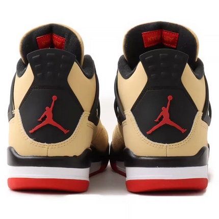 Men's Nike Air Jordan 4 Sesame Black Shoes