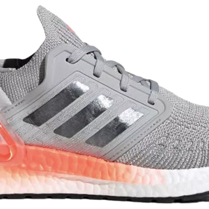 Men's Adidas Ultra Boost 2.0 Grey Two Signal Coral Shoes