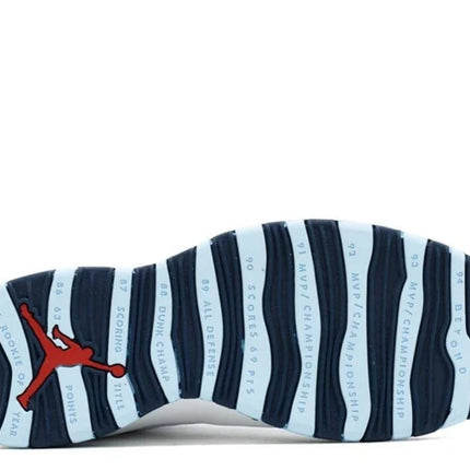 Men's Nike Air Jordan 10 Ice Blue Shoes