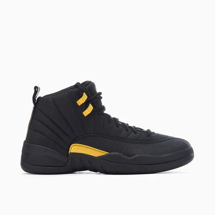 Men's Nike Air Jordan 12 Black Taxi Shoes