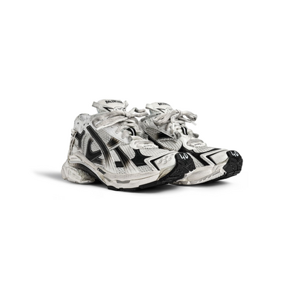 Men's Balenciaga Phantom Sneaker In White Black