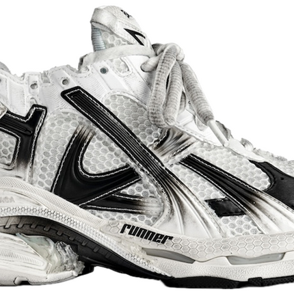 Men's Balenciaga Phantom Sneaker In White Black