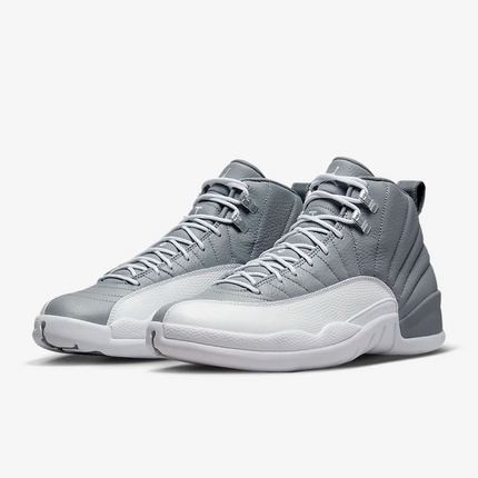 Men's Nike Air Jordan 12 Retro Grey Shoes
